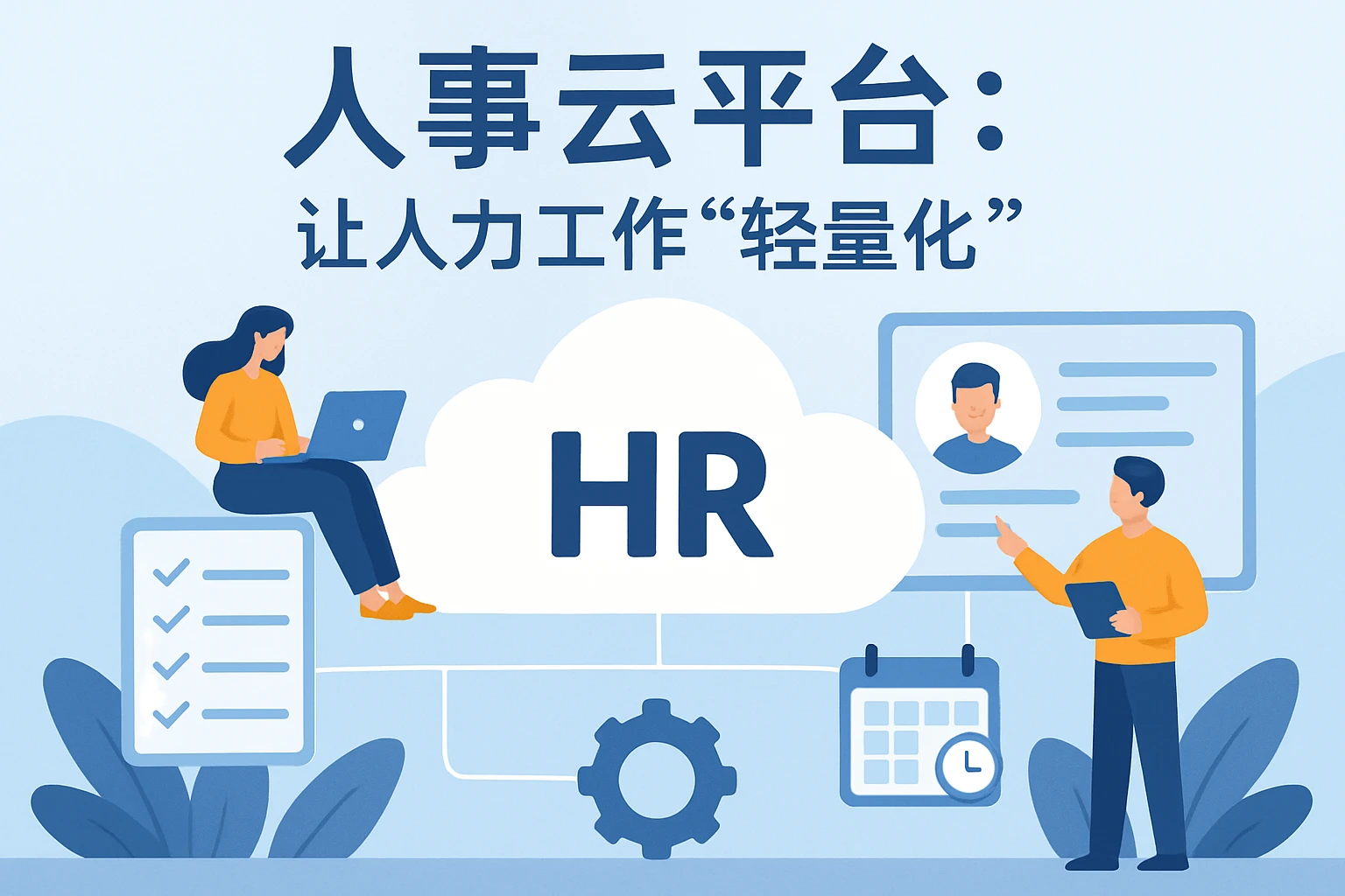 2. 人事云平台：让人力工作“轻量化”