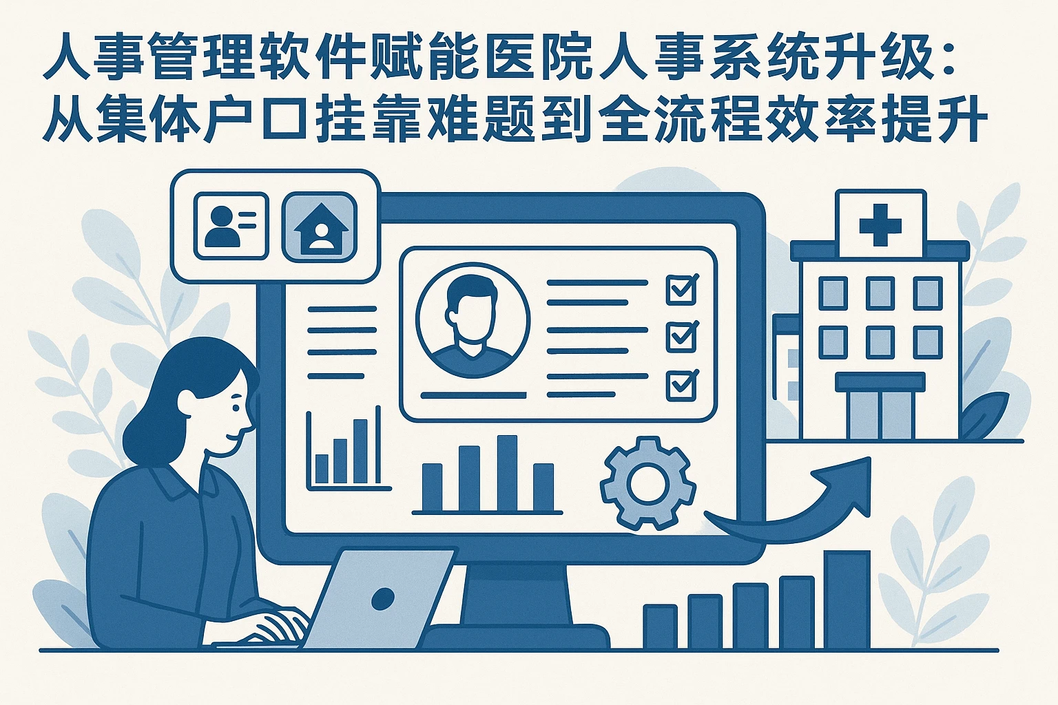人事管理软件赋能医院人事系统升级：从集体户口挂靠难题到全流程效率提升