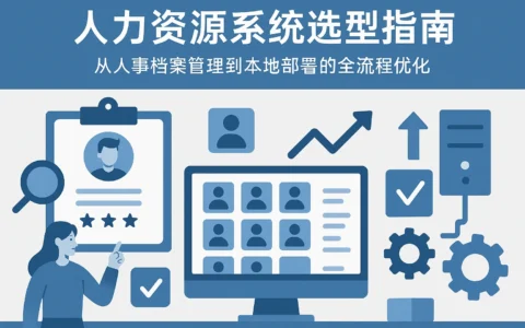 人力资源系统选型指南：从人事档案管理到本地部署的全流程优化