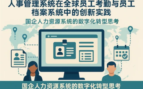 人事管理系统在全球员工考勤与员工档案系统中的创新实践——国企人力资源系统的数字化转型思考