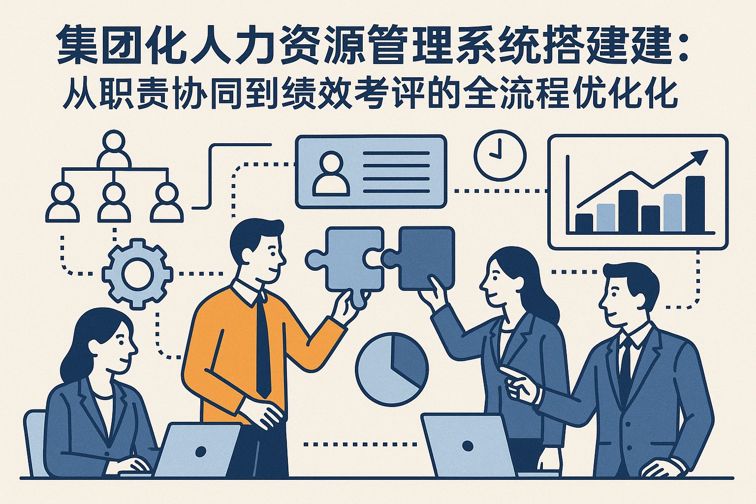 集团化人力资源管理系统搭建：从职责协同到绩效考评的全流程优化