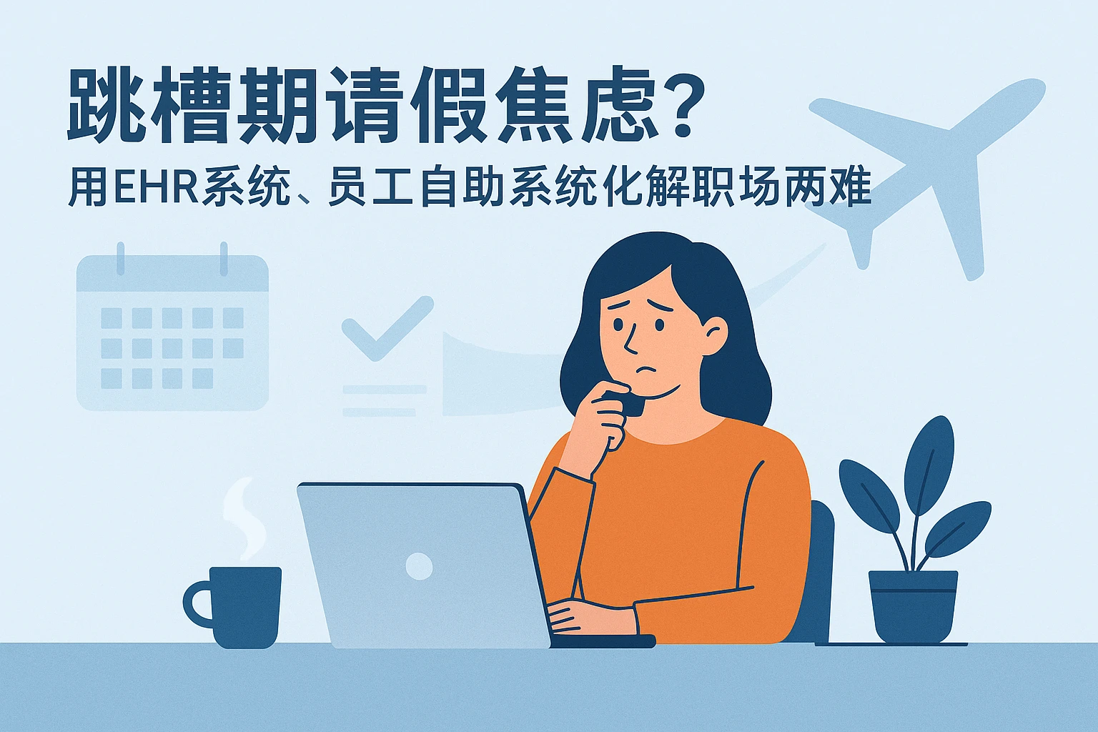 跳槽期请假焦虑？用EHR系统、员工自助系统化解职场两难