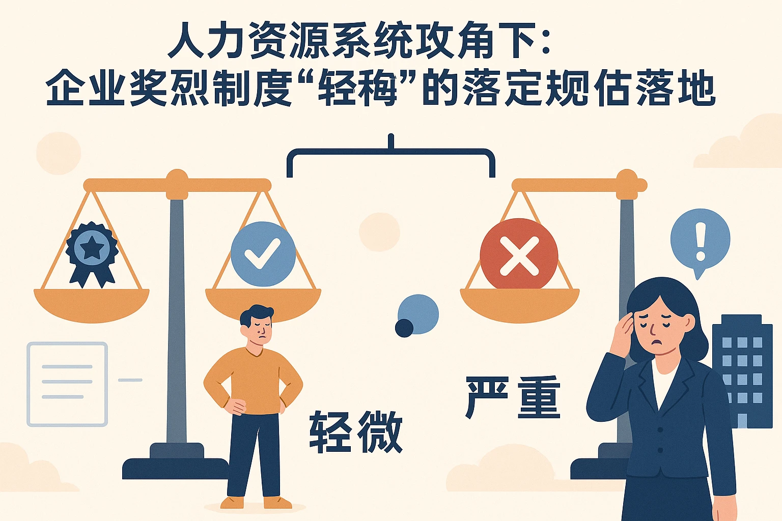 人力资源系统视角下：企业奖惩制度中“轻微”“严重”的界定逻辑与落地实践
