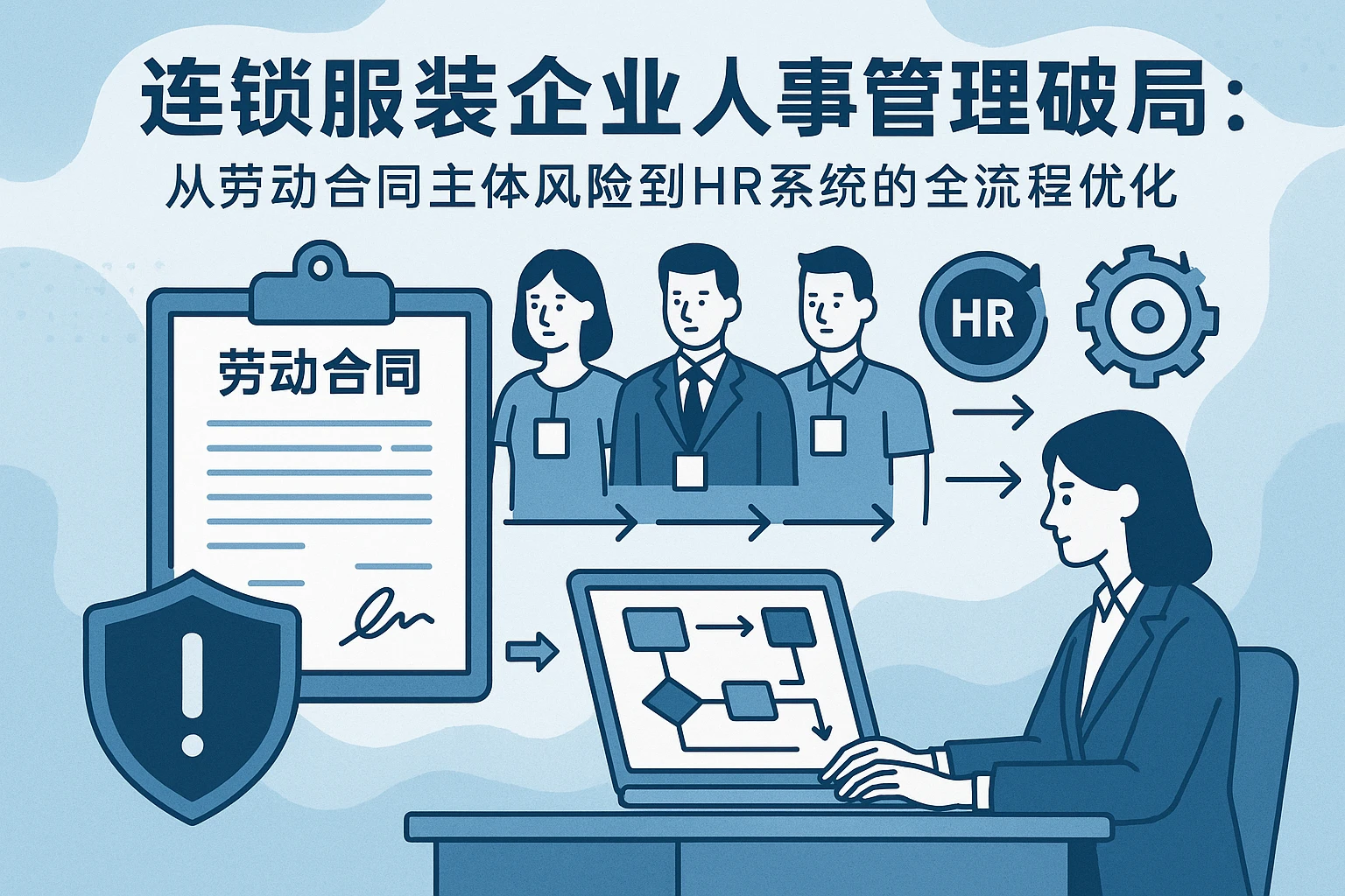连锁服装企业人事管理破局：从劳动合同主体风险到HR系统的全流程优化
