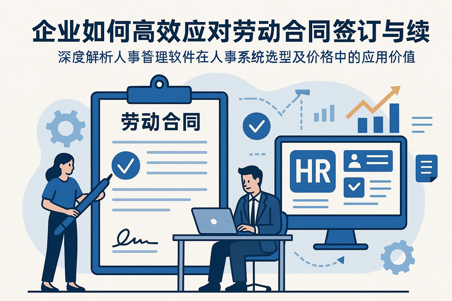 企业如何高效应对劳动合同签订与续签 —— 深度解析人事管理软件在人事系统选型及价格中的应用价值