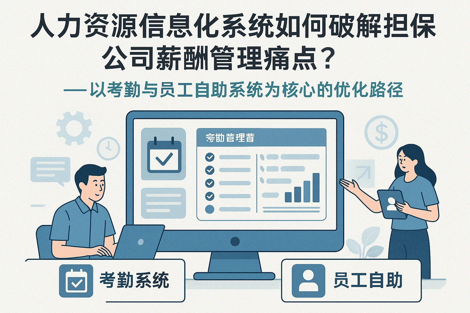 人力资源信息化系统如何破解担保公司薪酬管理痛点？——以考勤与员工自助系统为核心的优化路径