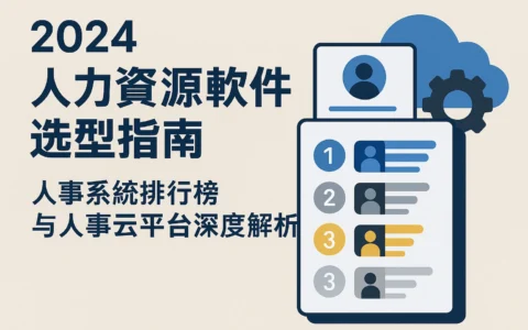 2024人力资源软件选型指南：人事系统排行榜与人事云平台深度解析