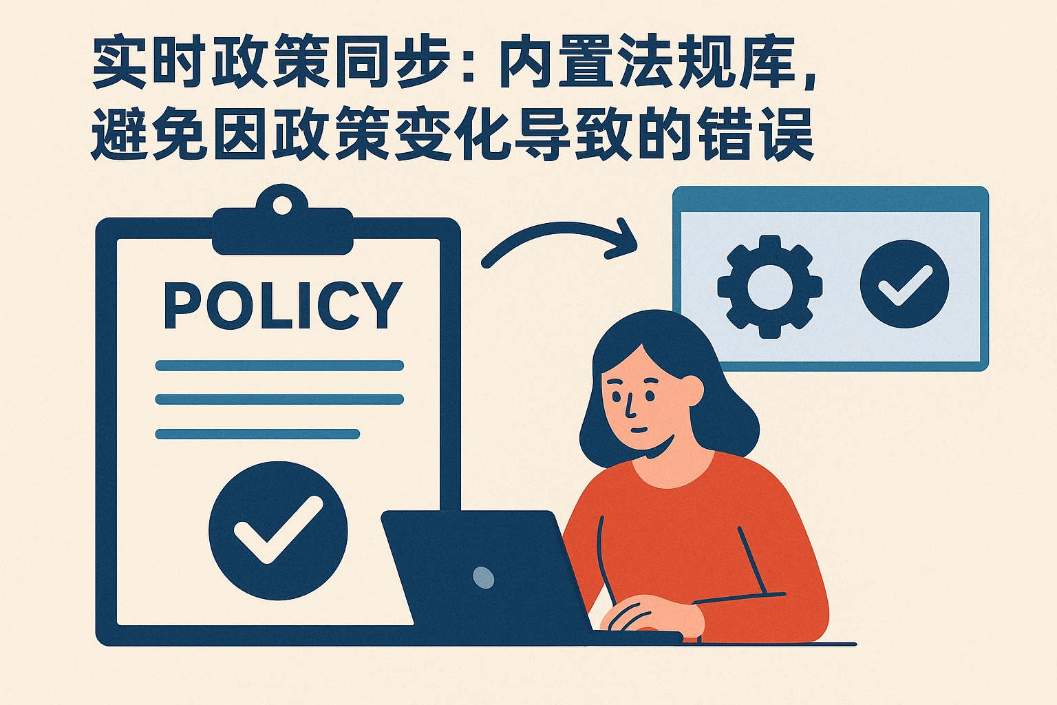 2. 实时政策同步：内置法规库，避免因政策变化导致的错误