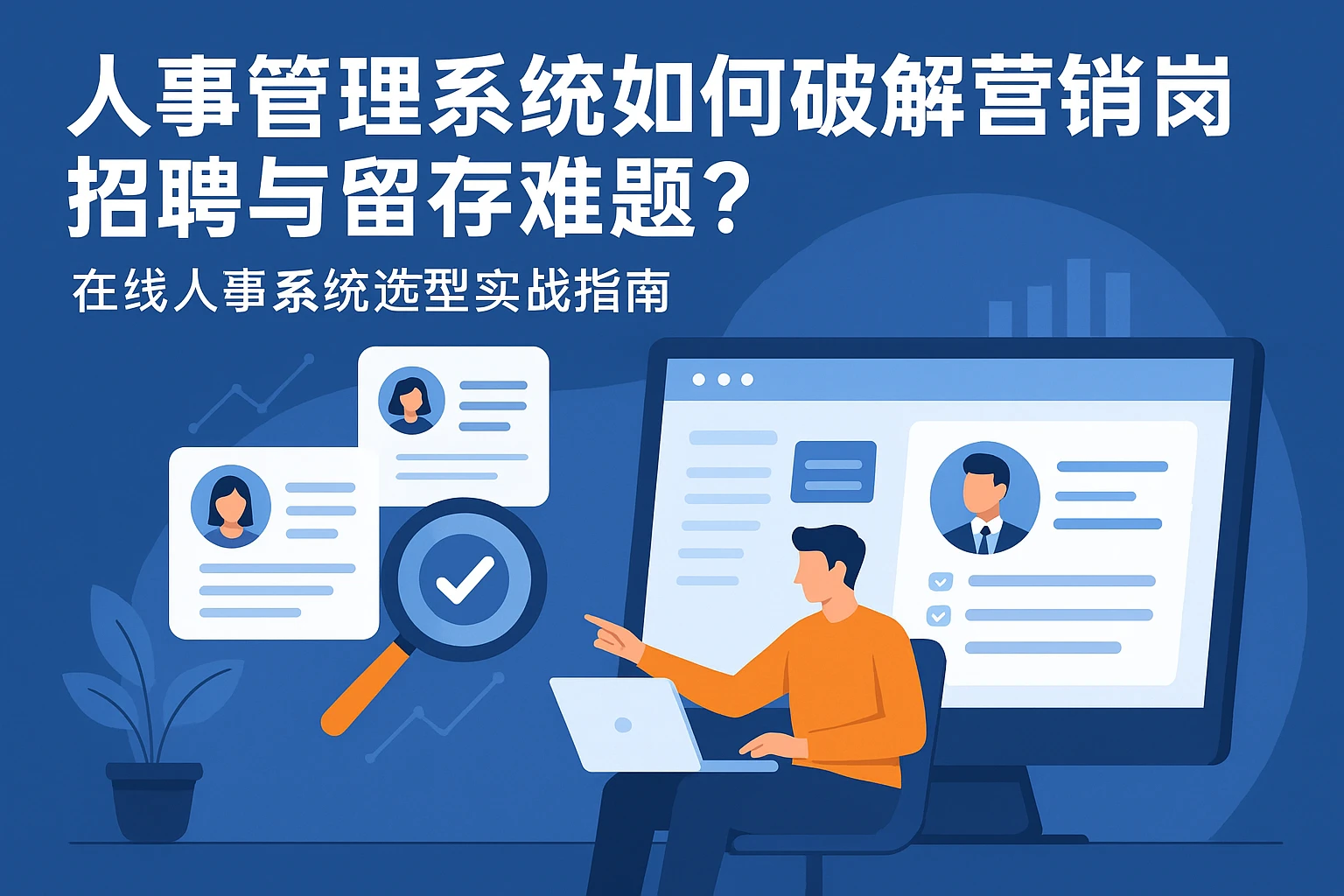 人事管理系统如何破解营销岗招聘与留存难题？在线人事系统选型实战指南