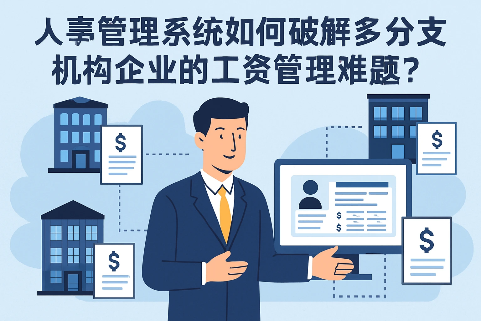 人事管理系统如何破解多分支机构企业的工资管理难题？