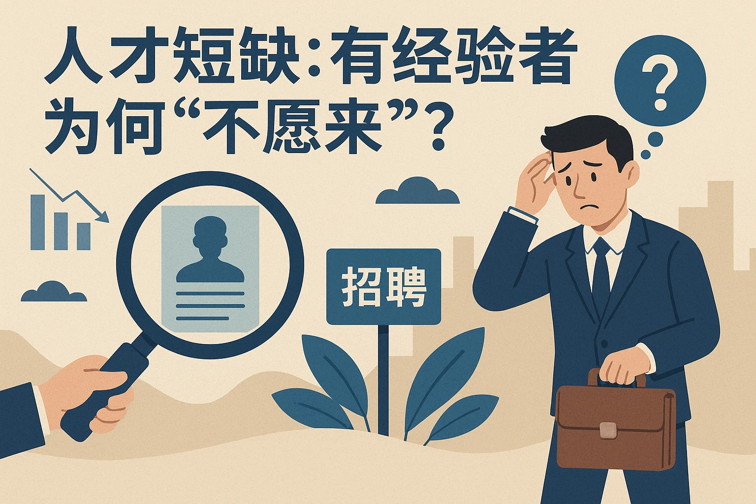 2. 人才短缺：有经验者为何“不愿来”？