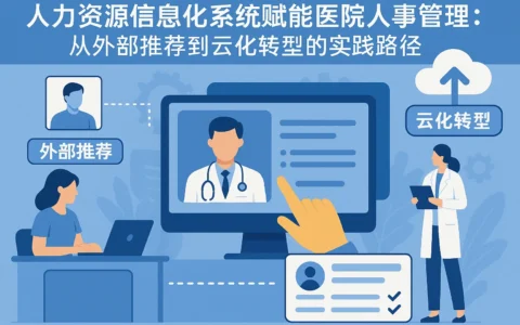 人力资源信息化系统赋能医院人事管理：从外部推荐到云化转型的实践路径