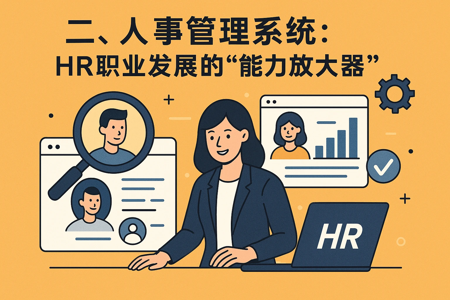 二、人事管理系统：HR职业发展的“能力放大器”