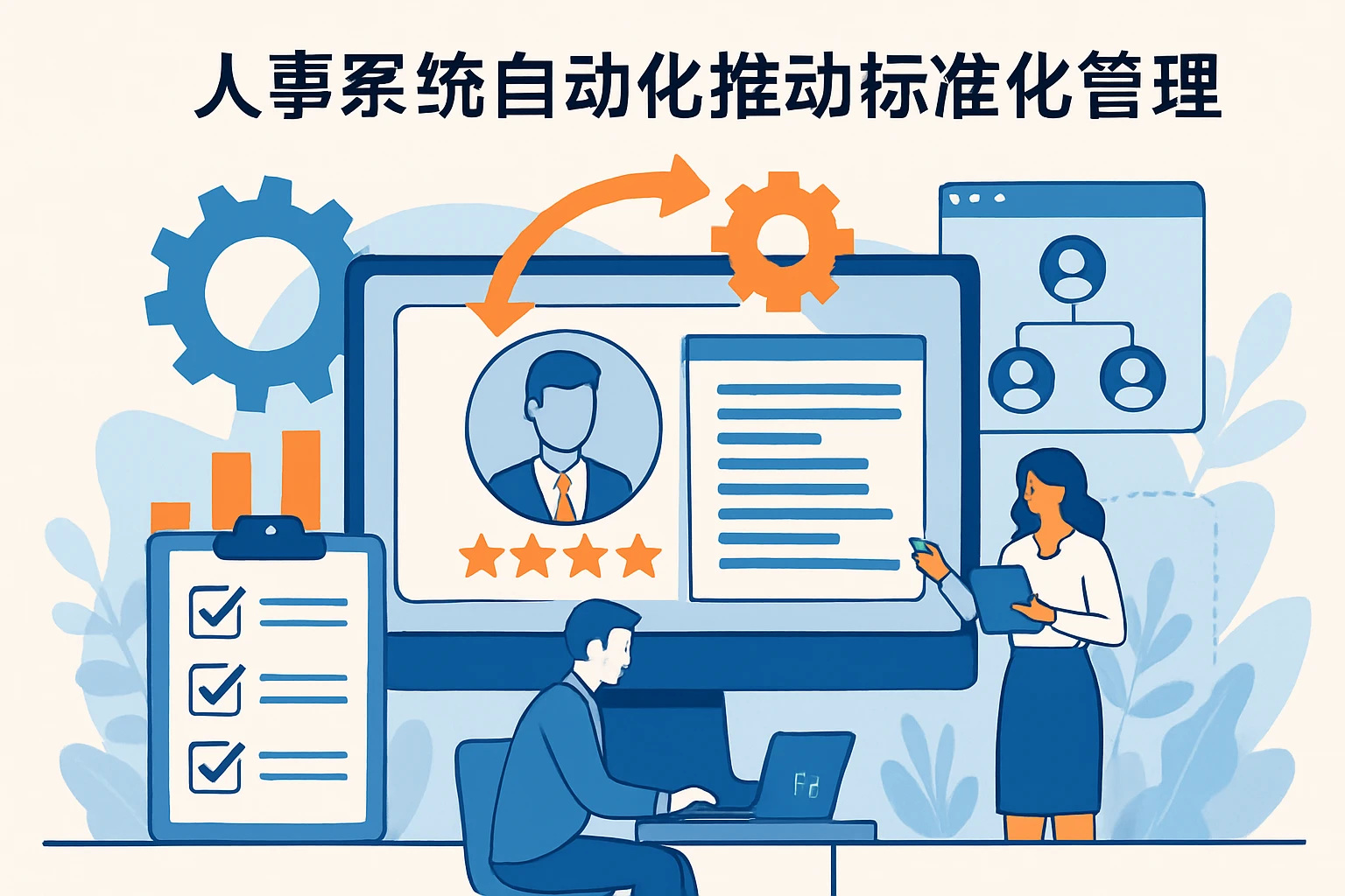 人事系统自动化推动标准化管理