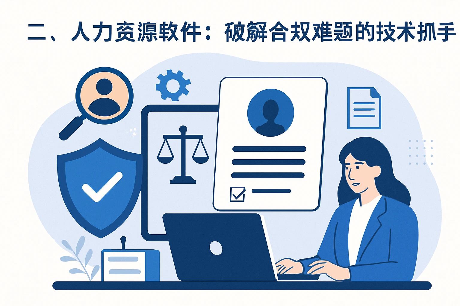 二、人力资源软件：破解合规难题的技术抓手