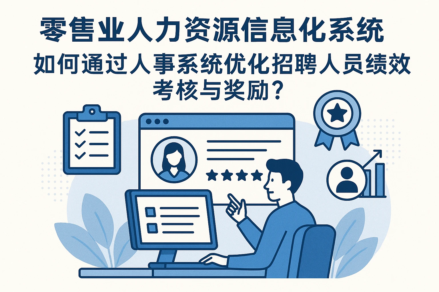 零售业人力资源信息化系统：如何通过人事系统优化招聘人员绩效考核与奖励？