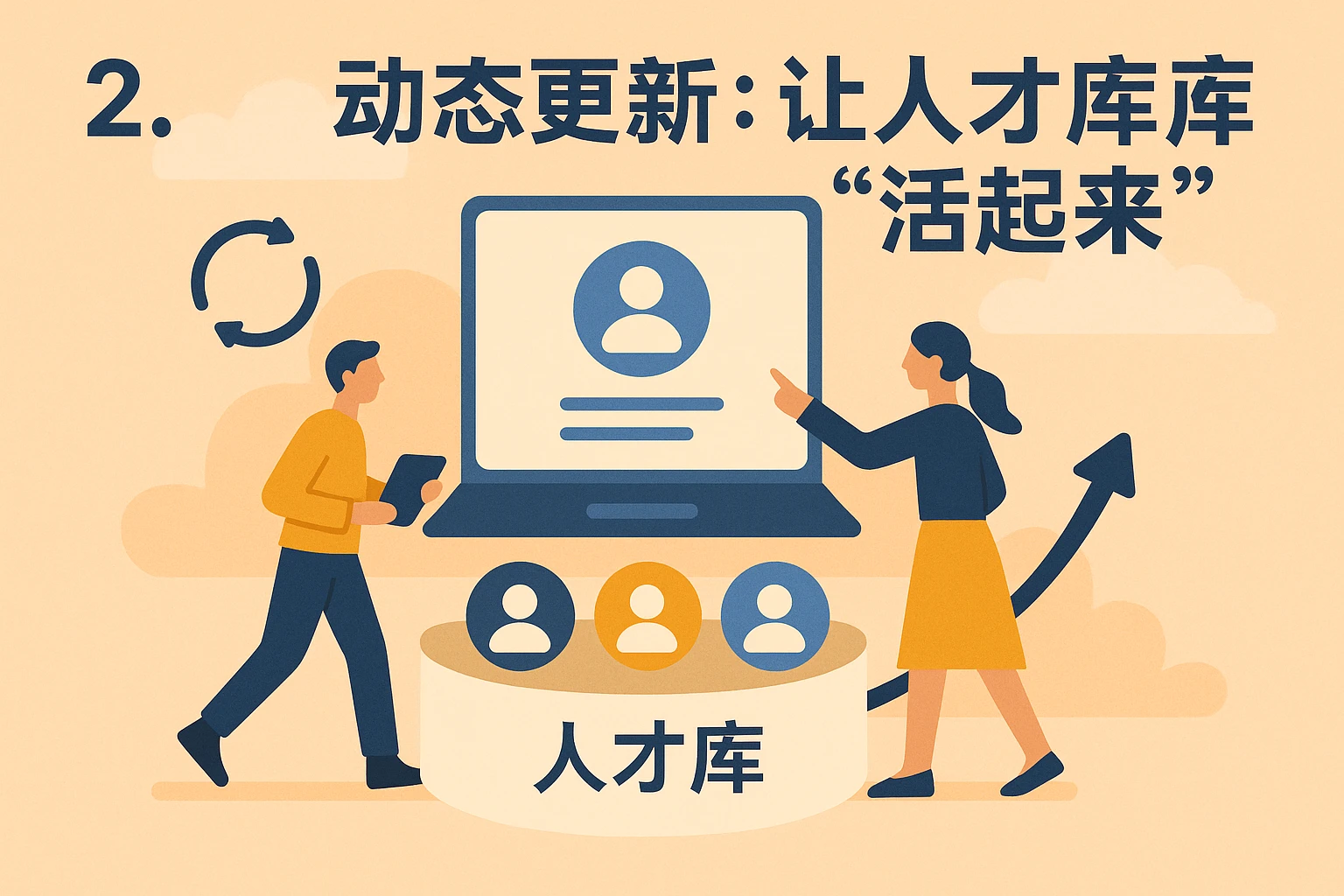 2. 动态更新：让人才库“活起来”