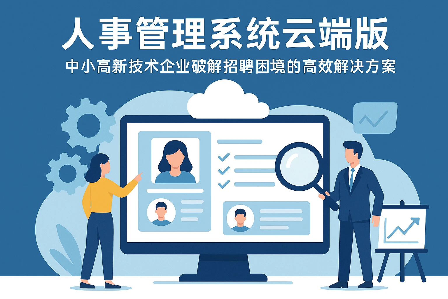 人事管理系统云端版：中小高新技术企业破解招聘困境的高效解决方案