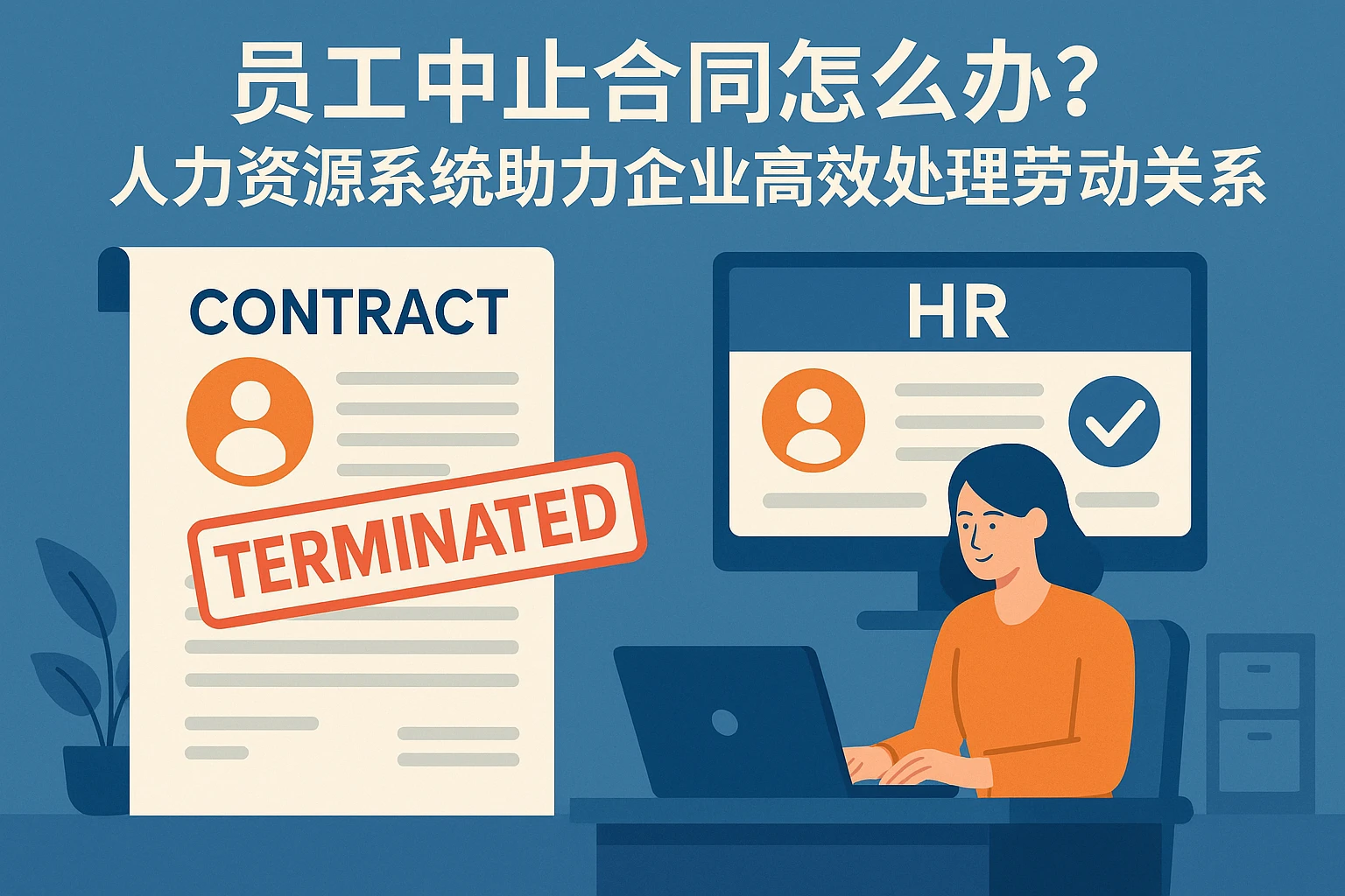 员工中止合同怎么办？人力资源系统助力企业高效处理劳动关系