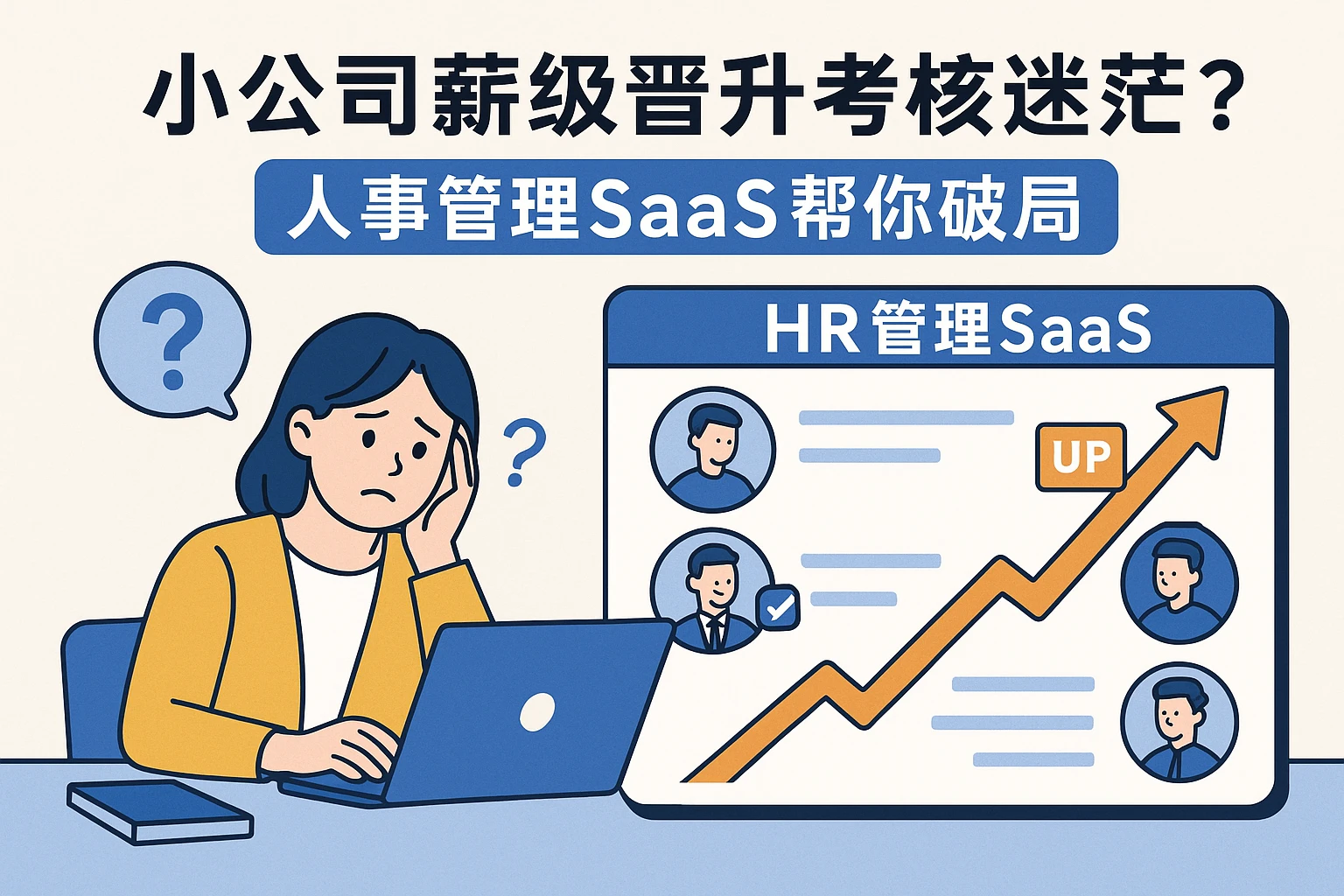 小公司薪级晋升考核迷茫？人事管理SaaS帮你破局