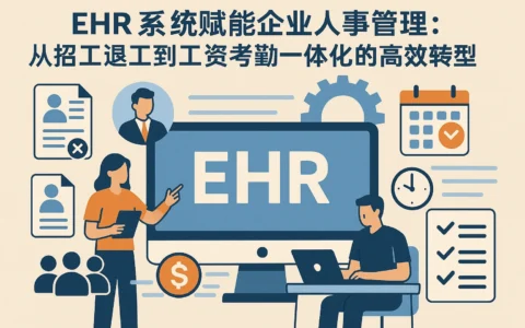 EHR系统赋能企业人事管理：从招工退工到工资考勤一体化的高效转型