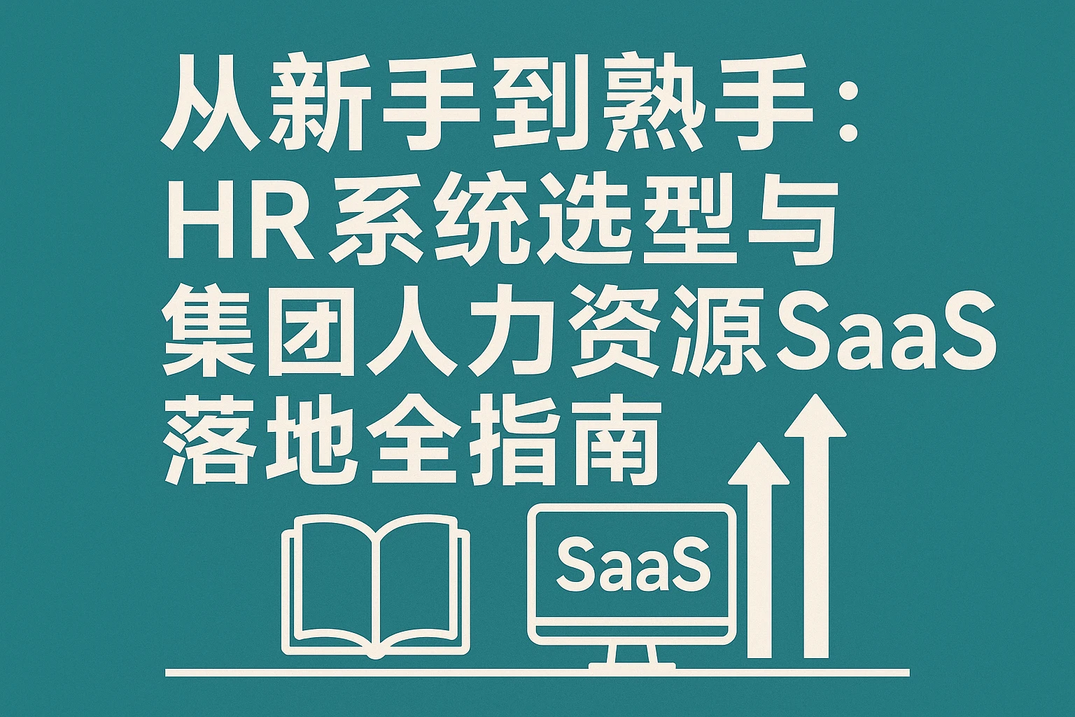 从新手到熟手：HR系统选型与集团人力资源SaaS落地全指南