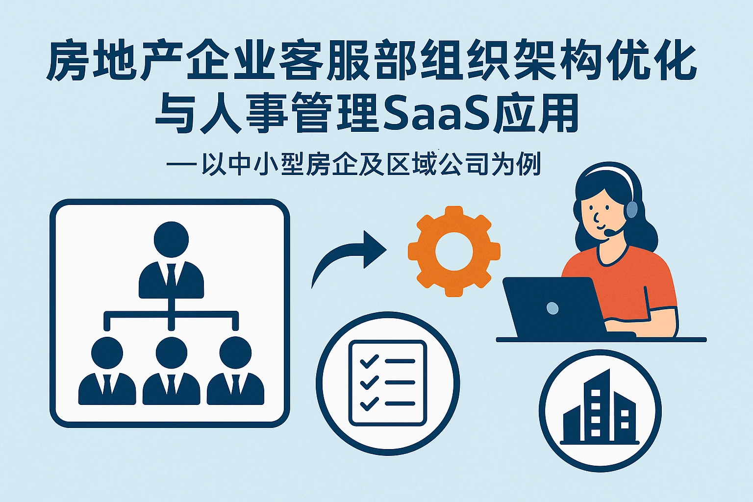 房地产企业客服部组织架构优化与人事管理SaaS应用——以中小型房企及区域公司为例