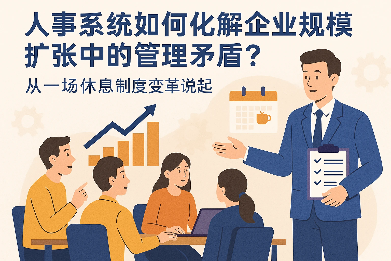 人事系统如何化解企业规模扩张中的管理矛盾？从一场休息制度变革说起