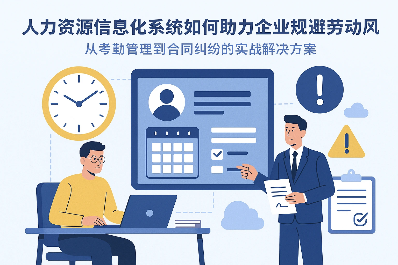 人力资源信息化系统如何助力企业规避劳动风险？从考勤管理到合同纠纷的实战解决方案