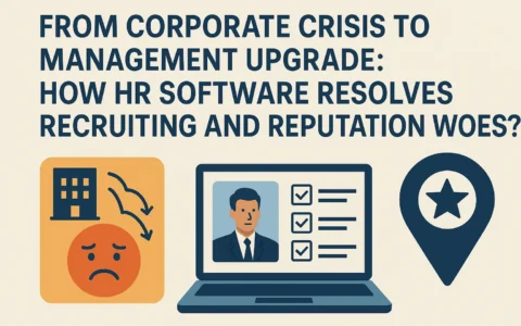 从职场危机到管理升级：人事管理软件如何破解企业招聘与声誉困局？