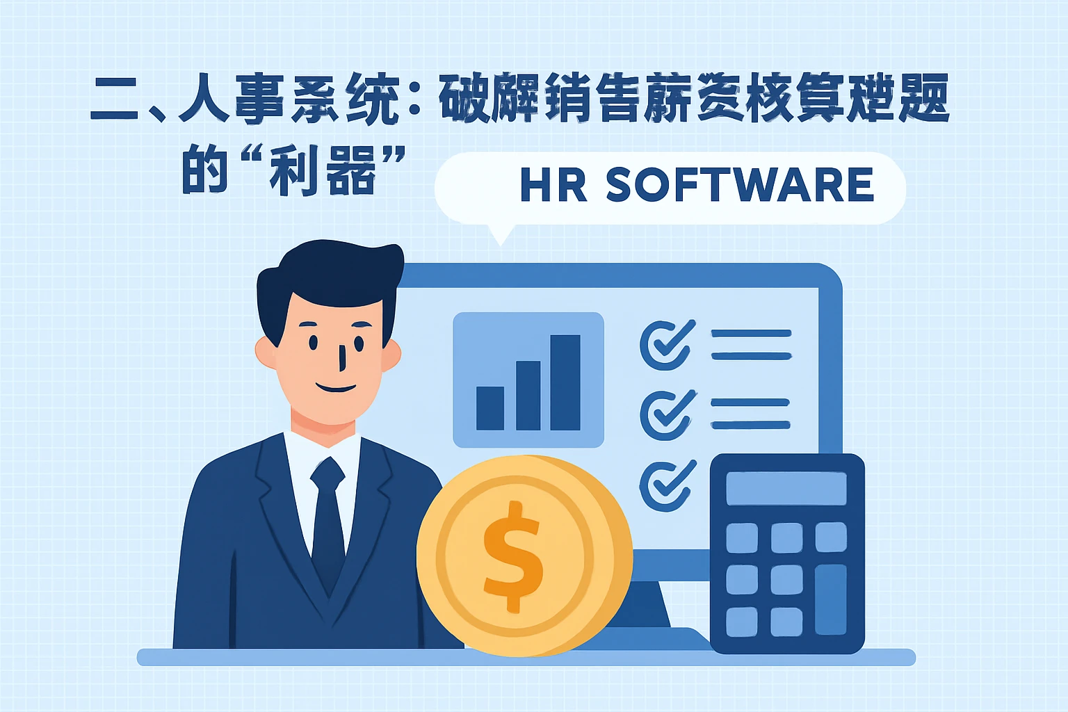 二、人事系统：破解销售薪资核算难题的“利器”