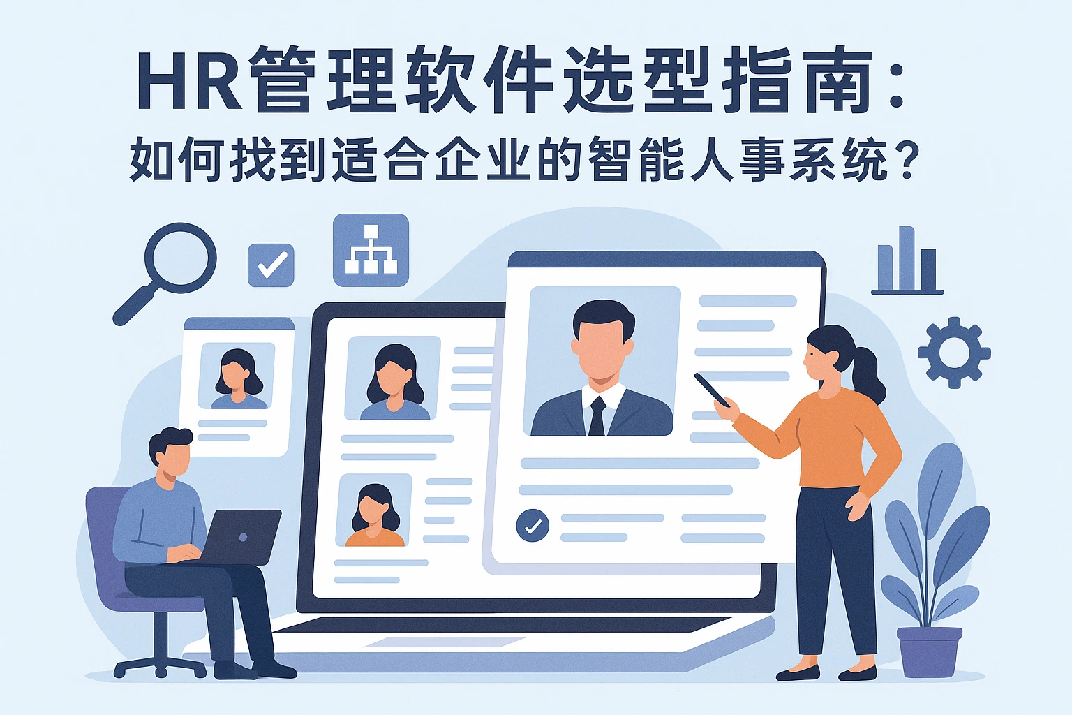 HR管理软件选型指南：如何找到适合企业的智能人事系统？