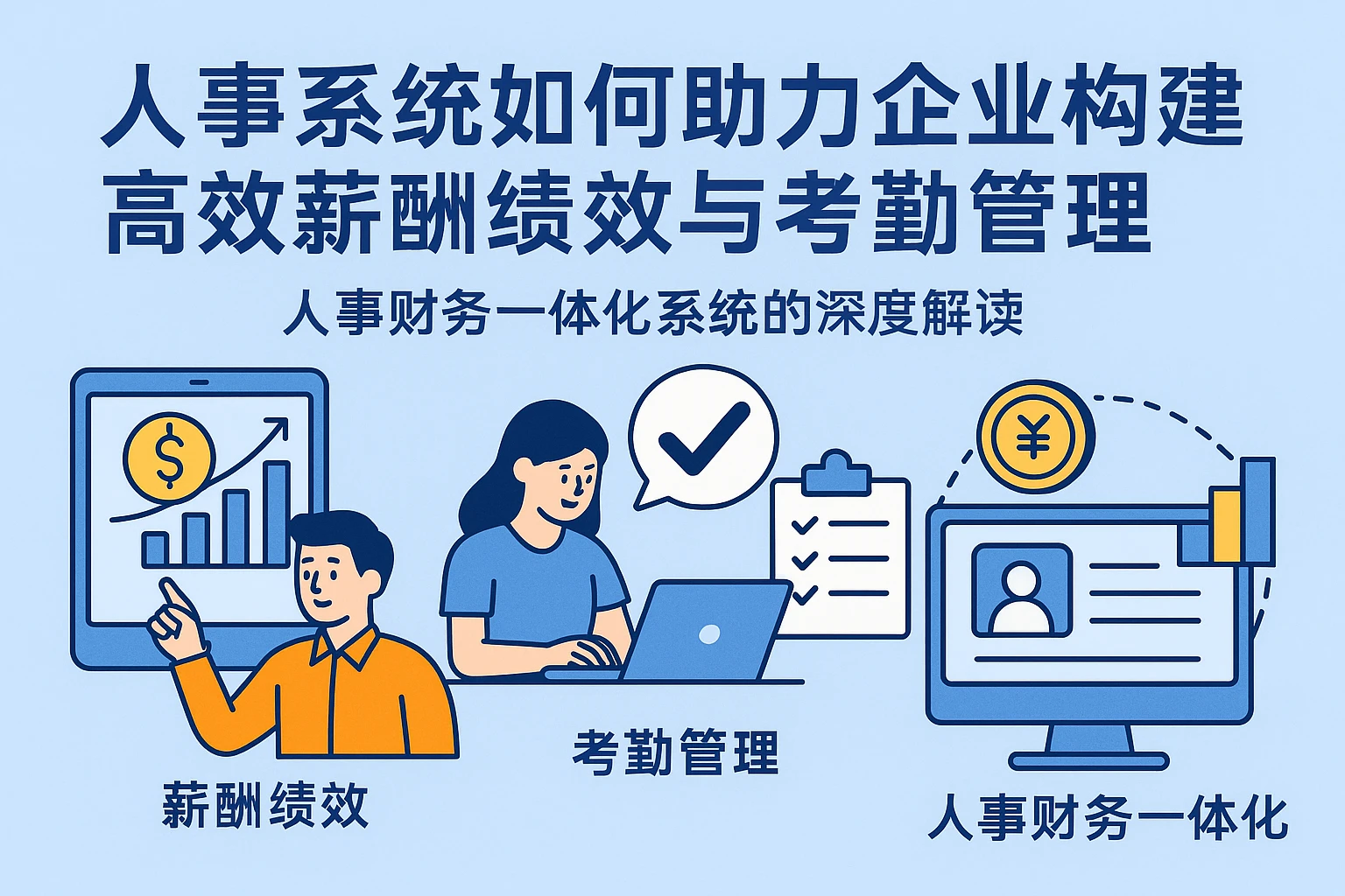 人事系统如何助力企业构建高效薪酬绩效与考勤管理 | 人事财务一体化系统的深度解读