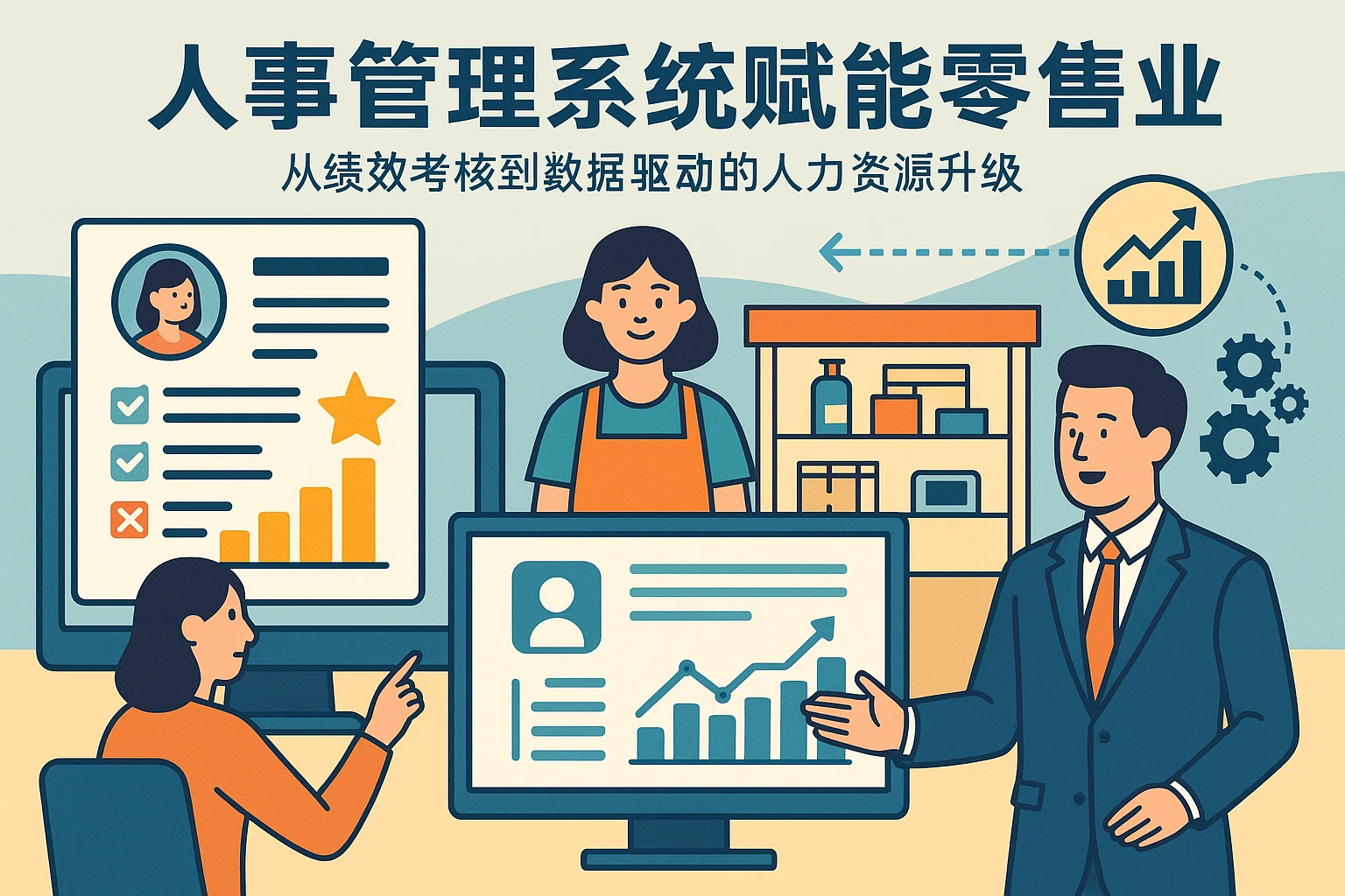 人事管理系统赋能零售业：从绩效考核到数据驱动的人力资源升级