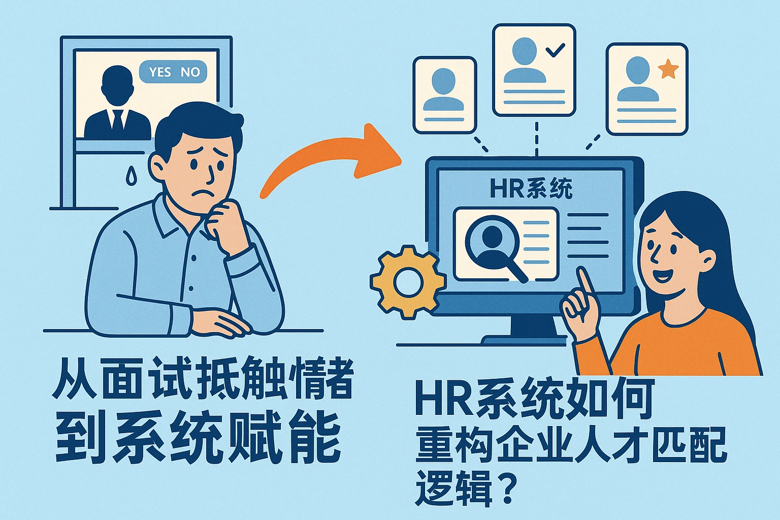 从面试抵触情绪到系统赋能：HR系统如何重构企业人才匹配逻辑？
