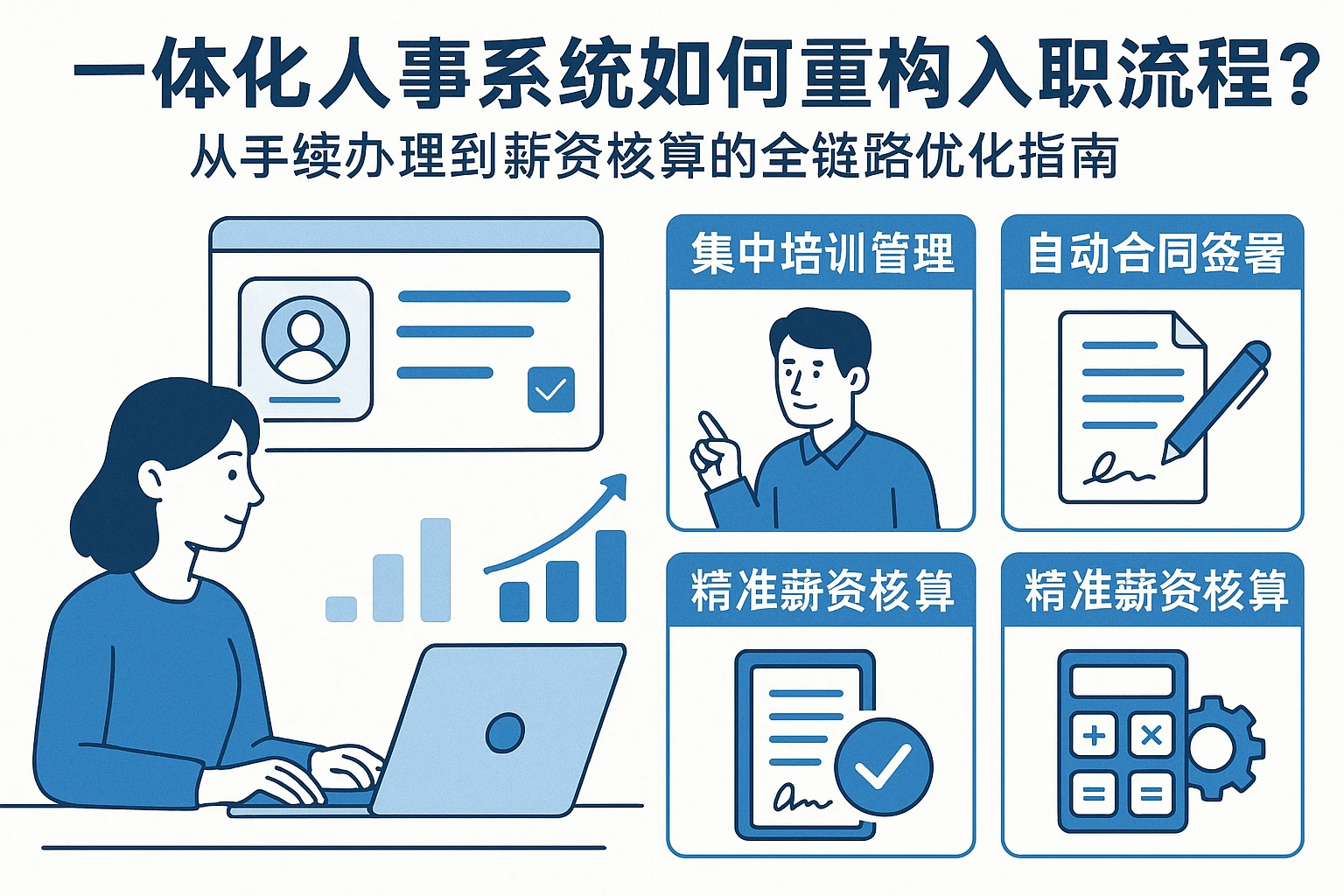 一体化人事系统如何重构入职流程？从手续办理到薪资核算的全链路优化指南