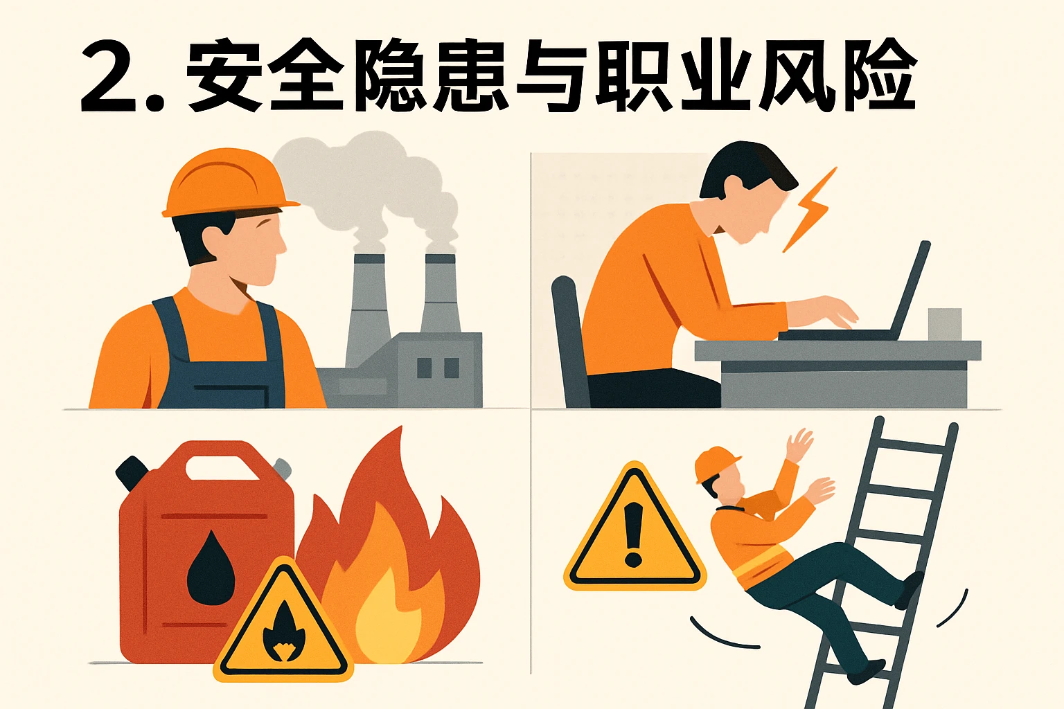 2. 安全隐患与职业风险