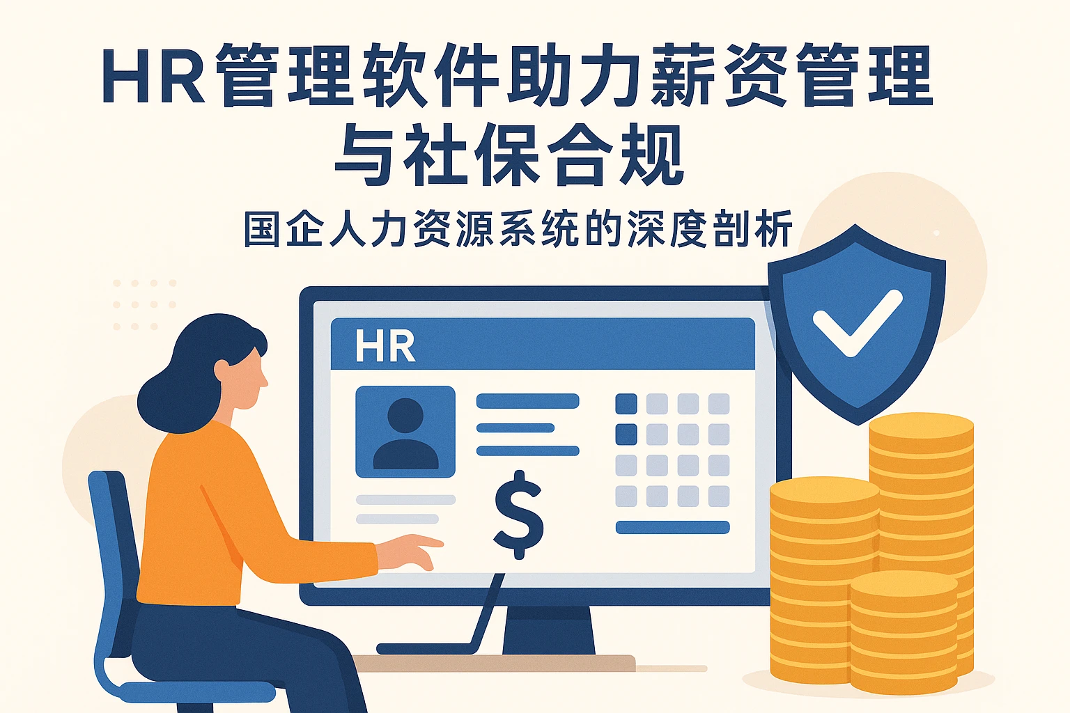 HR管理软件助力薪资管理与社保合规——国企人力资源系统的深度剖析