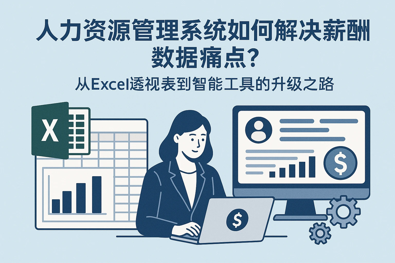 人力资源管理系统如何解决薪酬数据痛点？从Excel透视表到智能工具的升级之路