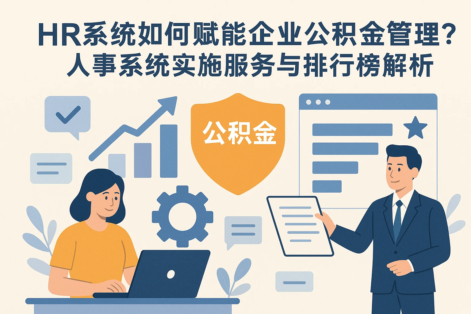 HR系统如何赋能企业公积金管理？人事系统实施服务与排行榜解析