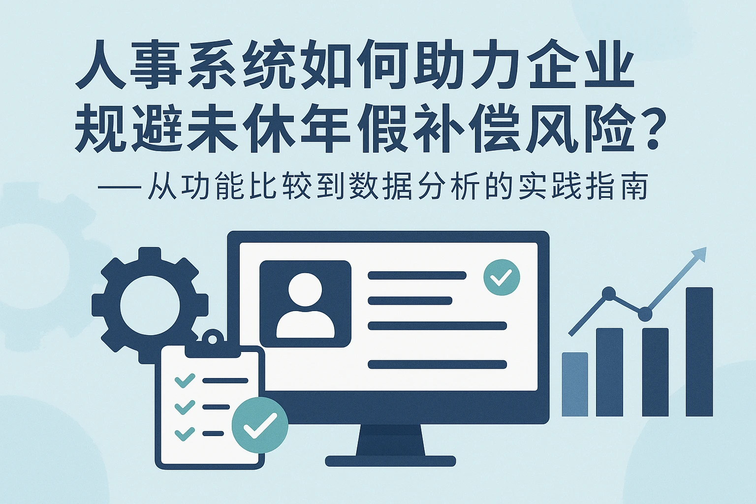 人事系统如何助力企业规避未休年假补偿风险？——从功能比较到数据分析的实践指南
