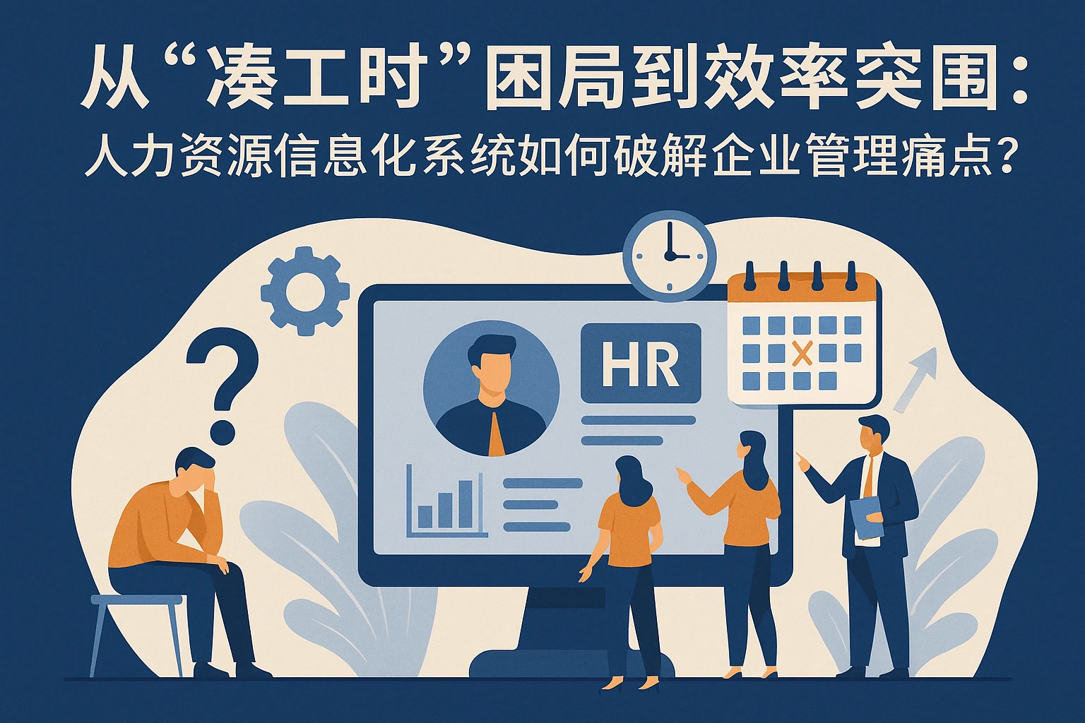 从“凑工时”困局到效率突围：人力资源信息化系统如何破解企业管理痛点？