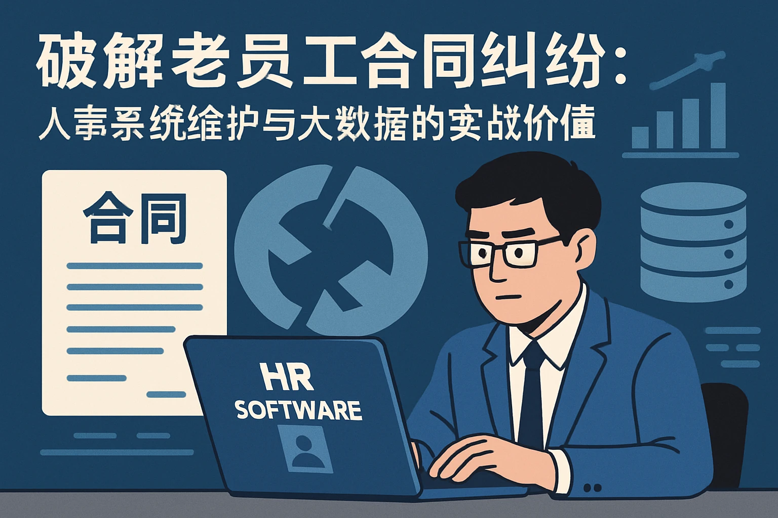 用人力资源软件破解老员工合同纠纷：人事系统维护与大数据的实战价值