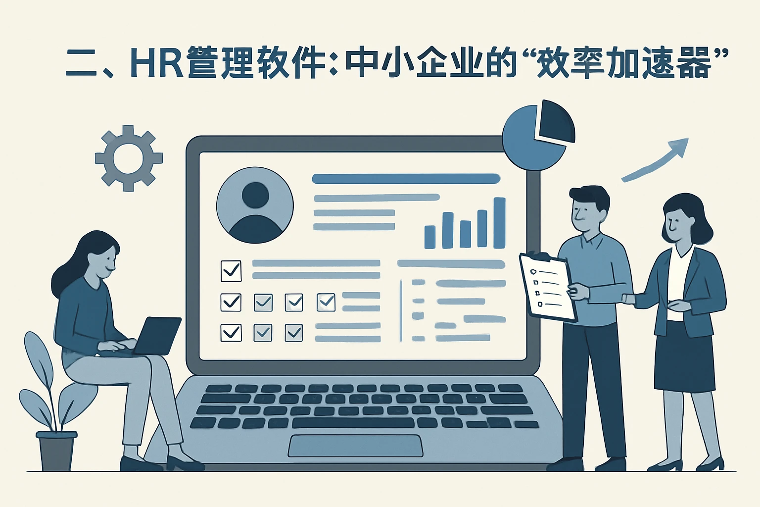 二、HR管理软件：中小企业的“效率加速器”