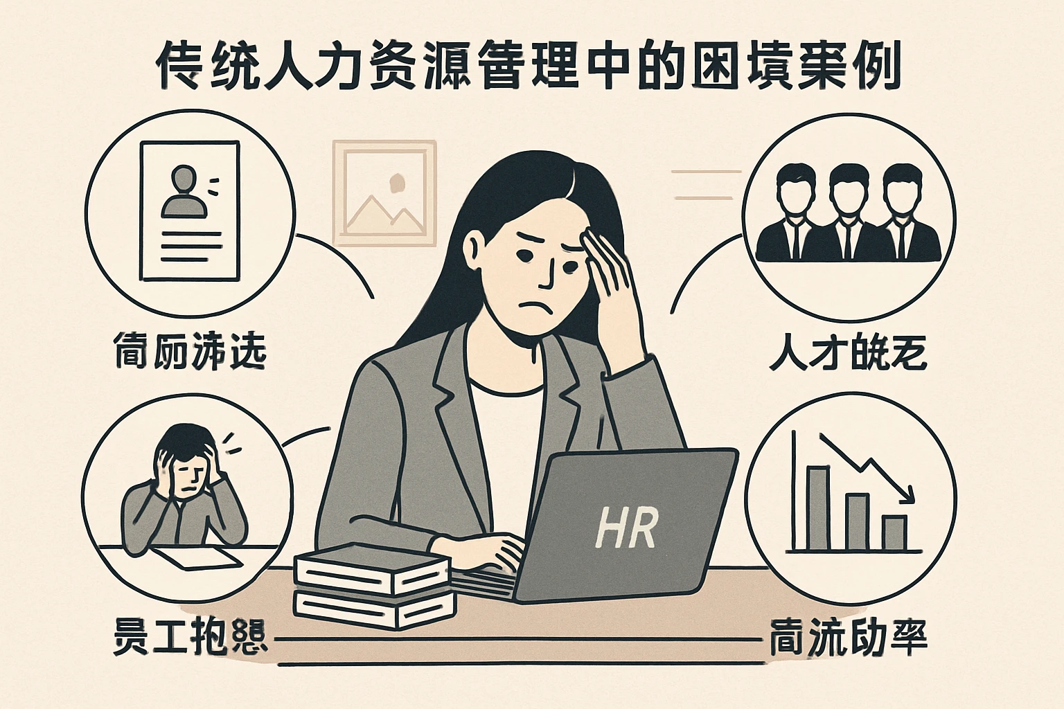 传统人力资源管理中的困境案例