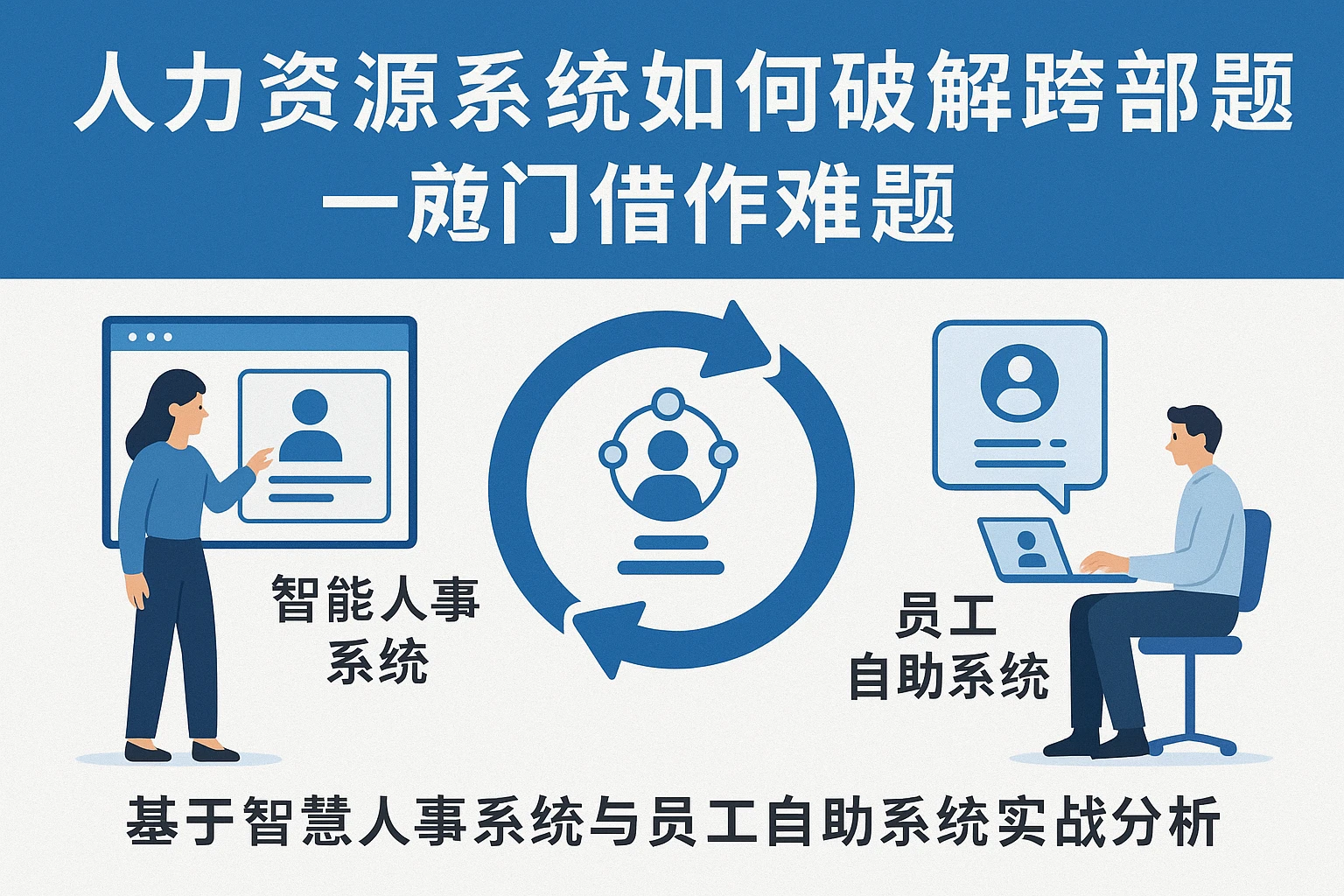 人力资源系统如何破解跨部门协作难题——基于智能人事系统与员工自助系统的实战分析