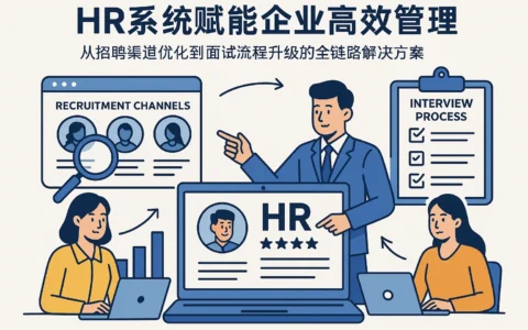 HR系统赋能企业高效管理:从招聘渠道优化到面试流程升级的全链路解决方案
