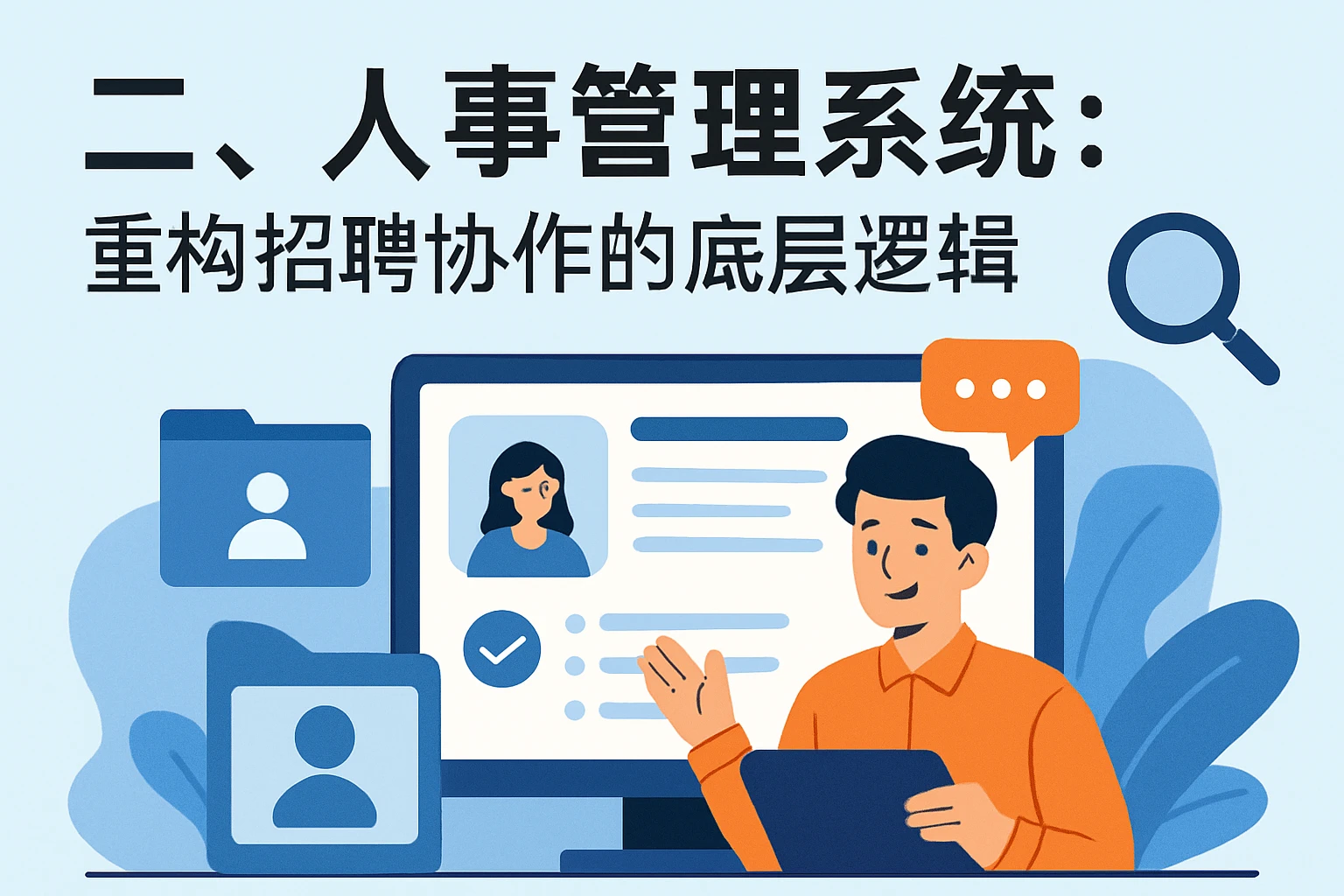 二、人事管理系统：重构招聘协作的底层逻辑