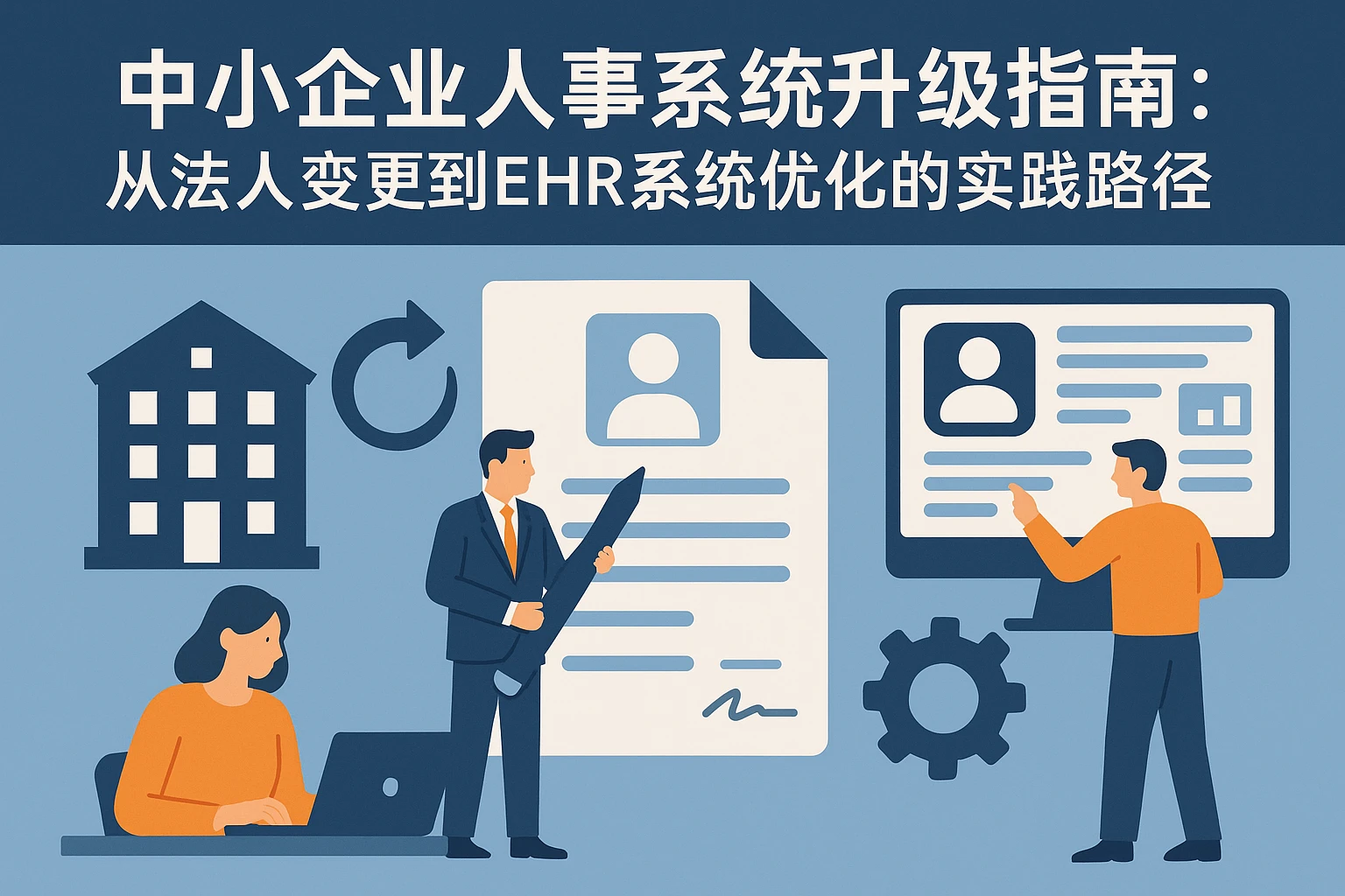 中小企业人事系统升级指南：从法人变更到EHR系统优化的实践路径