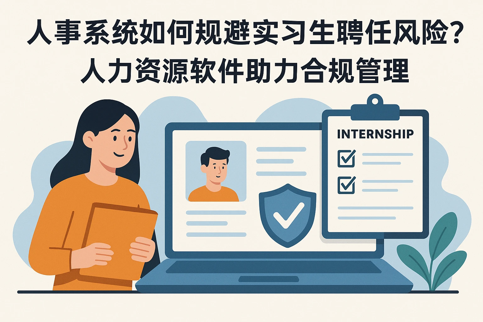 人事系统如何规避实习生聘任风险？人力资源软件助力合规管理